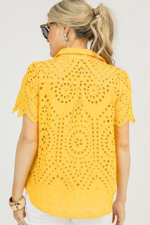 Sunflower Eyelet Set