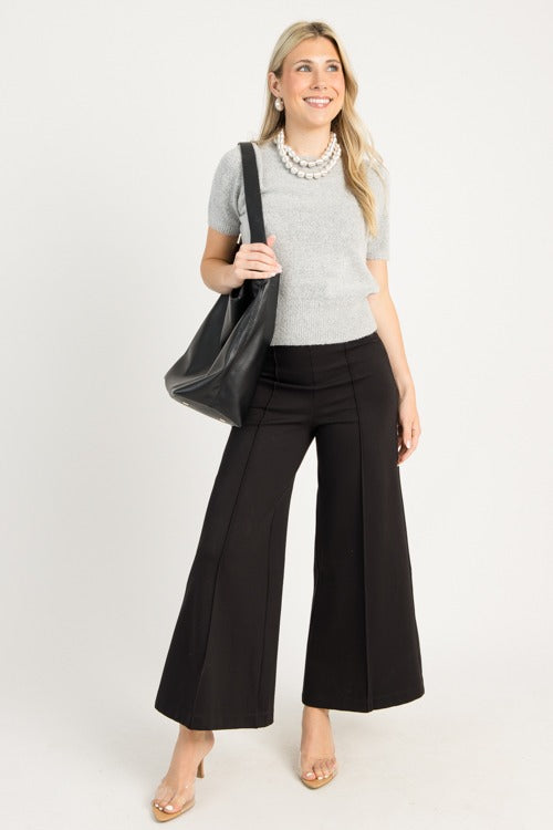 Denise Sweater, Heather Grey