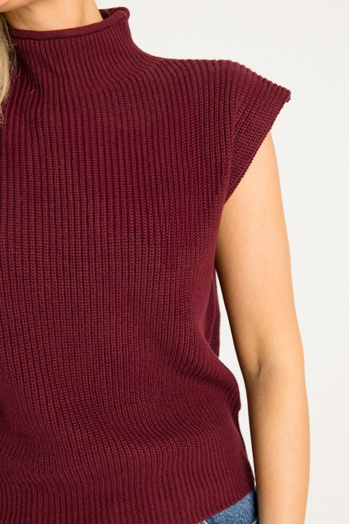 Miley Sweater, Burgundy