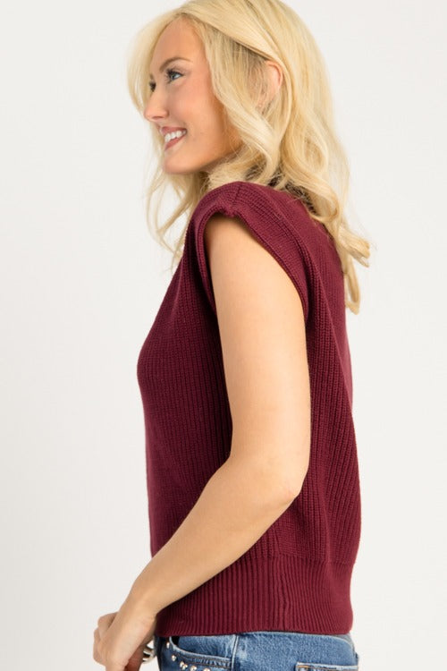 Miley Sweater, Burgundy