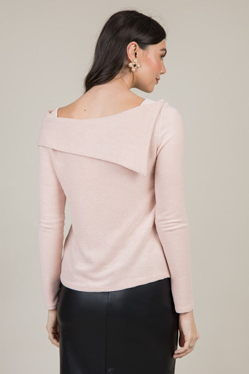 To The Point Sweater, Pink